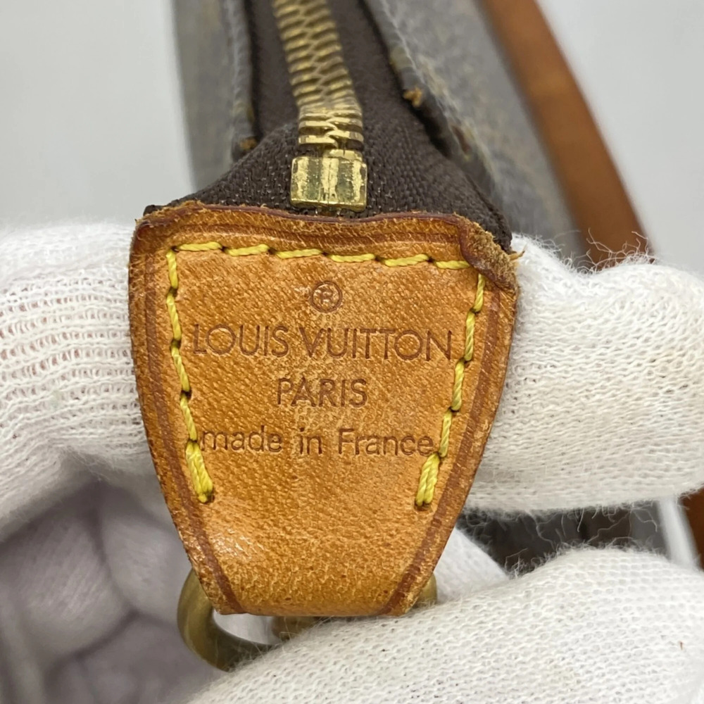 Louis Vuitton Monogram Pochette Accessoires Bag/Pouch M51980 Brown Women's - Picture 5 of 11